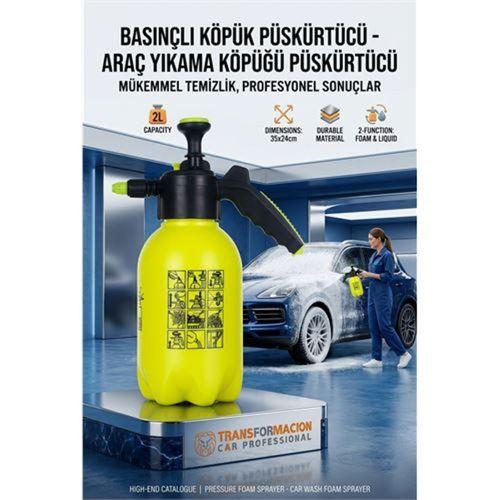 Basınçlı Köpük Püskürtücü - Araç Yıkama Köpüğü Püskürtücü Oto Yıkama Pompası Köpük Püskürtme Şişesİ 723171