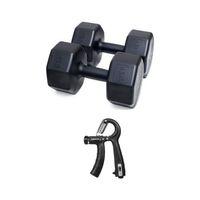 Ps Spor 6 Kg Dambıl X 2 Adet 12 Kg + Sayaçlı Ayarlanabilir El Yayı