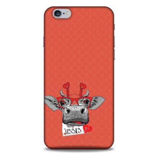 Animax Cute Cow Apple Iphone 6 Plus Kılıf Desenli Silikon