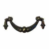 Dekoratif Zamak Üzümlü Kulp - 64mm,  Antik, 1 Adet