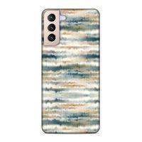 Samsung Galaxy S21 Plus Uyumlu Kılıf Romans (15) Antişok Kılıf Yeşil Beyaz