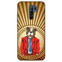 Xiaomi Redmi 9 Kılıf Köpek Kıyafetleri (7) Telefon Kılıfı Pitbull Terrier Ceket
