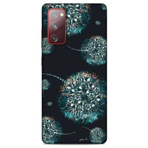 Y.Liva-2021 Özel Seri Siyah Soyut-101 Samsung Galaxy S20 Fe Kılıf Silikon Kapak