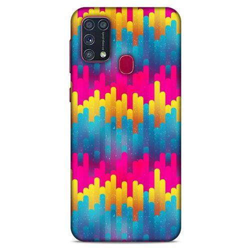 Geometrix 12 Samsung Galaxy M31 Kılıf Silikon Kapak