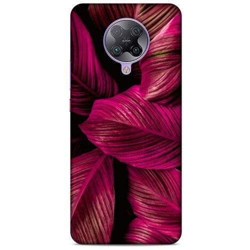 Lopard Xiaomi Poco F2 Pro Uyumlu Kılıf Bahar (4) Koruma Kılıfı Bordo
