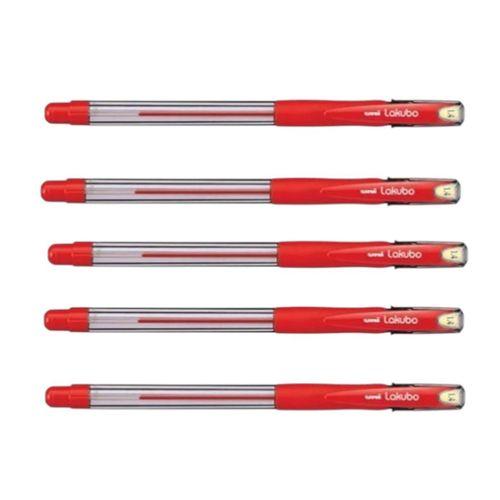 UNİBALL LAKUBO BROAD ( 1.4 ) TÜKENMEZ KALEM KIRMIZI ( 5 ADET)