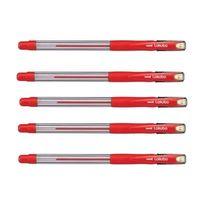 UNİBALL LAKUBO BROAD ( 1.4 ) TÜKENMEZ KALEM KIRMIZI ( 5 ADET)