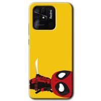 Potkal Hediye Fabrikası Xiaomi Redmi 10C Kılıf HD Desen Baskılı Arka Kapak - DeadPool 6