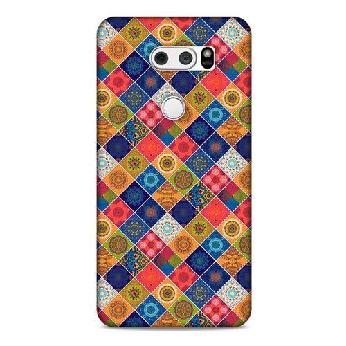 Ethnic Culture (42) LG K50S Kılıf Silikon Kapak Desenli