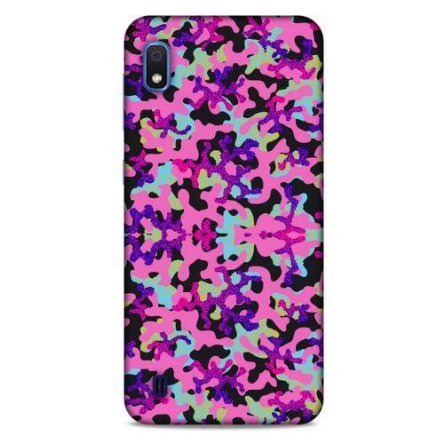 Samsung Galaxy A10 Uyumlu Kılıf Pembe Delisi (34) Slim Armor Kılıf Kamuflaj