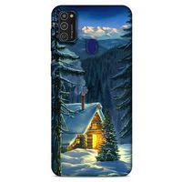 Samsung Galaxy M21 Kılıf Snowix (19) Kılıfları Gri