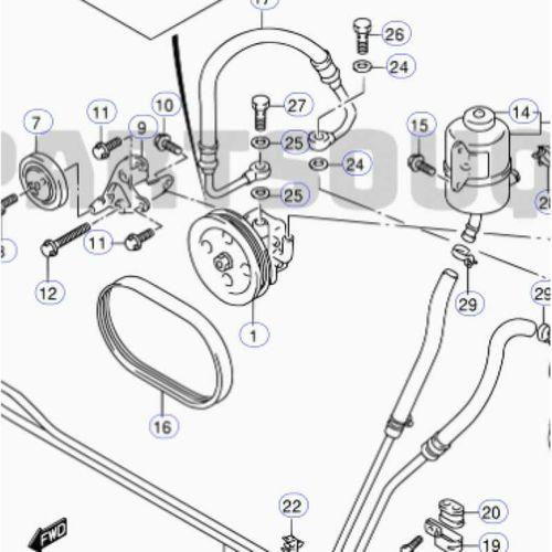 Suzuki̇ Vi̇tara Di̇reksi̇yon Pompa V6 49100-77E00