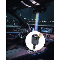 Araç İçi Çok Fonksiyonlu Şarj Cihazı Hava Nemlendirici Aroma Ve Yıldız Işık