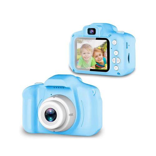 Mavi Kompakt Mini Kamera Hd Video Ve Fotoğraf Çekim Özellikli Şarjlı Model