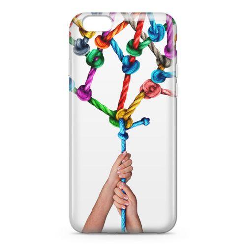 Apple iPhone 6 Plus - 6S Plus Kılıf Bağlılık Arka Kapak Koruma Desenli Full Koruyucu