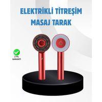 Saç Büyüme Destekleyici Elektrikli Masaj Tarak Led Ve Titreşimli