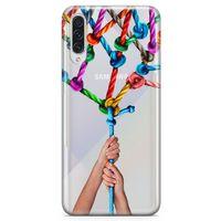 Samsung Galaxy A50s Kılıf Bağlılık Arka Kapak Koruma Desenli Full Koruyucu