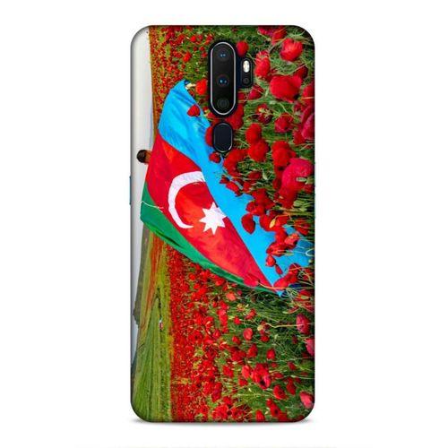 Oppo A5 2020 Uyumlu Kılıf Azarbaijan (8) Baskılı Kılıf Azərbaycan Lale