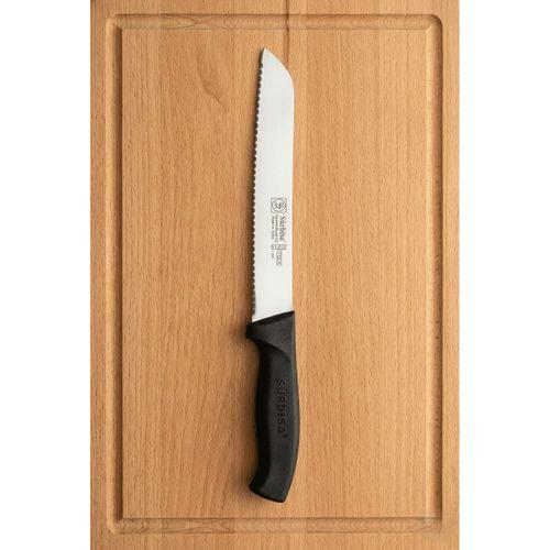 Ekmek Kesme Bıçağı Lazer Bilemeli Tırtıklı Vakfıkebir Ekmeği Dilimleme Bıçak 39 Cm Sürmene Sürbisa 61201
