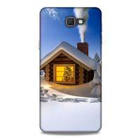 Samsung Galaxy J7 Prime Kılıf Snowix (18) Telefon Kılıfları Sarı Beyaz