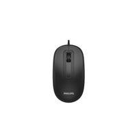 PHILIPS SPK7238B, Siyah, Usb Kablolu, 1200dpi, 3 Tuşlu Optic Mouse