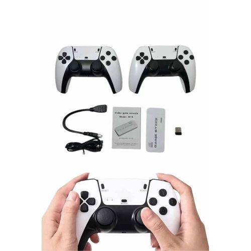 Game Stick 4k Retro Çift Kollu Atari Oyunlari +20000 Oyunlu Konsol Nostalji