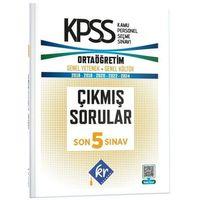 KPSS Lise Ortaöğretim Çıkmış Sorular Son 5 Sınav KR Akademi