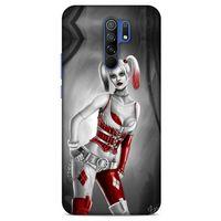 Xiaomi Redmi 9 Uyumlu Kılıf Harley Quinn (39) Liquid Crystal Kılıf Açık Limon