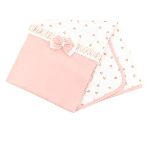 Sebi Bebe Kalpli Fiyonklu Bebe Battaniye 1097