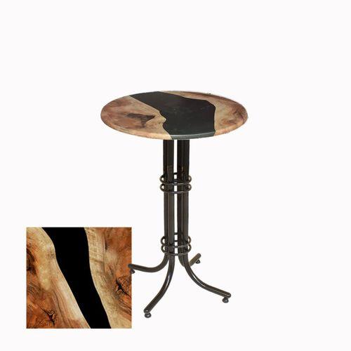 Dockers Bistro Masa Buket - (Werzalit, Wermodin ve Allzalit Tabla 60 cm çap) - Epoxy