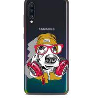 Zoologix (5) Samsung Galaxy A80 Şeffaf Kılıf Silikon Desenli