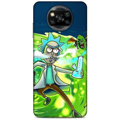 Xiaomi Redmi Poco X3 Uyumlu Kılıf Rick And Morty (19) Kılıfları Ethan