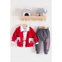 Mause Gömlek Yakalı 3'lü Erkek Bebek Takımı