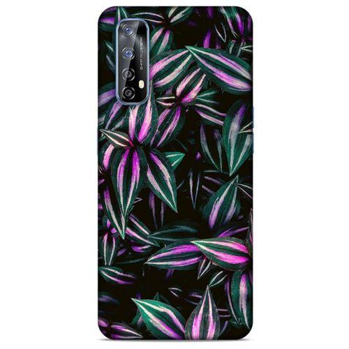 Lopard Huawei P Smart 2021 Uyumlu Kılıf Bahar (28) Arka Kapak Pembe Yeşil