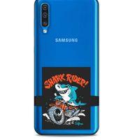 Zoologix (59) Samsung Galaxy A50 Şeffaf Kılıf Silikon Desenli