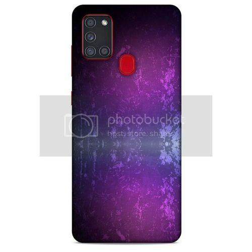 Paslı Renkler Mor Samsung Galaxy Note 10 Lite Kılıf