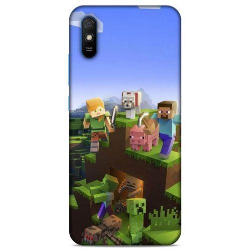 Lopard Xiaomi Redmi 9A Uyumlu Kılıf PiXel (29) Arka Koruma Kılıfı Tüm Karakterler