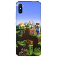 Lopard Xiaomi Redmi 9A Uyumlu Kılıf PiXel (29) Arka Koruma Kılıfı Tüm Karakterler