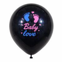 Pembe Konfetili Cinsiyet Balonu