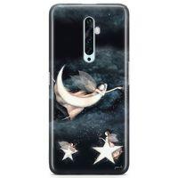 Oppo Reno2 Z 2019 Kılıf Yıldızlı Peri Arka Kapak Koruma Desenli Full Koruyucu
