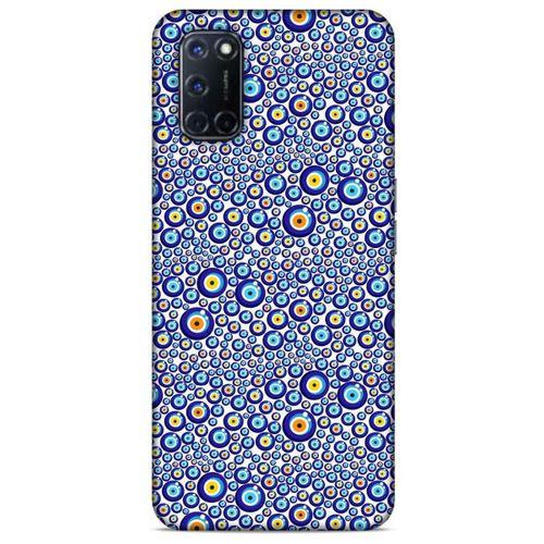 Nazarium (50) Desenli Silikon Kapak Oppo A52 Kılıf