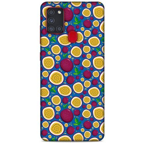 Frutix Passion Fruit 01 Samsung Galaxy A21s Kılıf Desenli Silikon