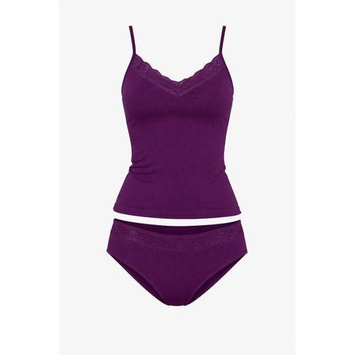 2044 Dantelli İp Askılı Bikini Tk