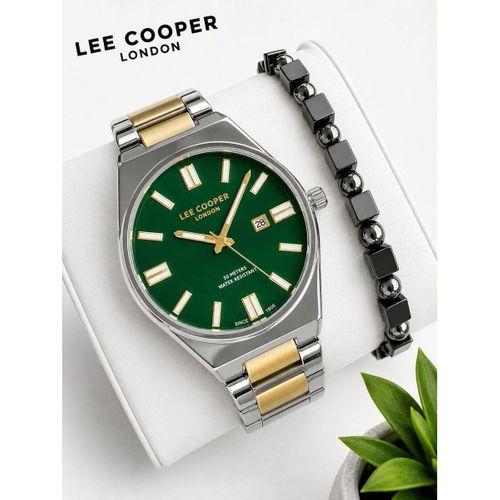 Lee Cooper Erkek Kol Saati 50 Mt Suya Dayanıklı Çelik Kordon Bileklik Hediyeli VS.BLKT.1038