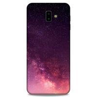 Lopard Samsung Galaxy J6 Plus Uyumlu Kılıf Gece'S (10) Full Koruma Kılıfı Kızıl Gece