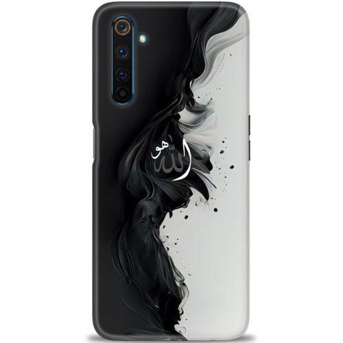 Realme 6 Pro Kılıf HD Baskılı Kılıf - Siyah ve Beyaz + Tam Ekran Koruyucu