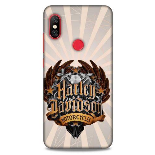 Xiaomi Mi A2 Lite Uyumlu Kılıf Motorsiklet (3) Kapak Harley Davidson