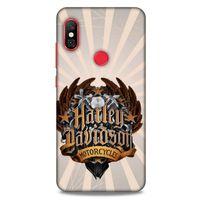 Xiaomi Mi A2 Lite Uyumlu Kılıf Motorsiklet (3) Kapak Harley Davidson