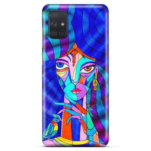 Lopard Samsung Galaxy M51 Uyumlu Kılıf Sürreal Yüzler ♀ (45) Liquid Air Kılıf Baskılı