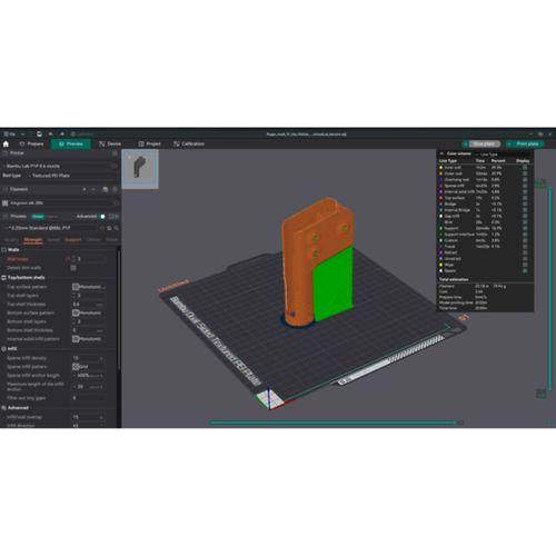 Ruger Mark 4 22 25 Optik Hazır Kılıf 3D Baskı (Bu ürün Sadece Plastik parçadır - Almadan Önce Soru Sorabilirsiniz)